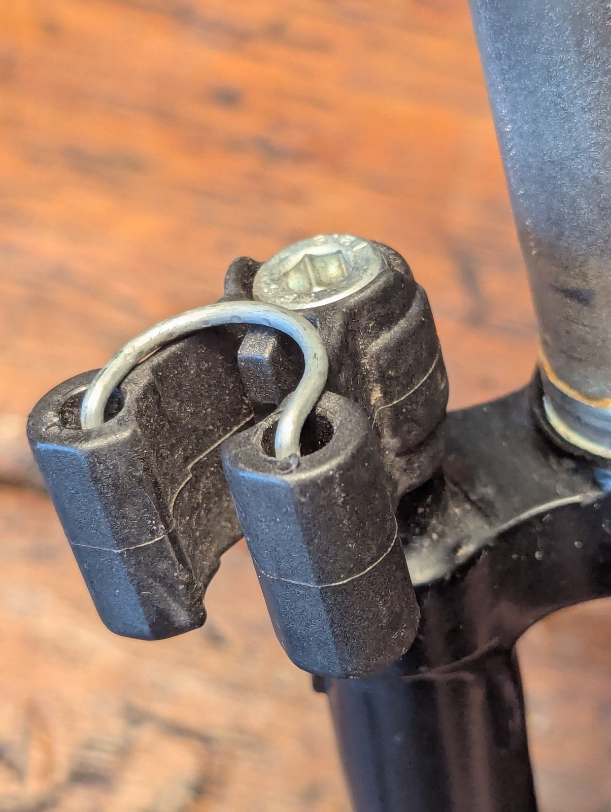 Brompton kinetics disc fork and wheel, Hope hub