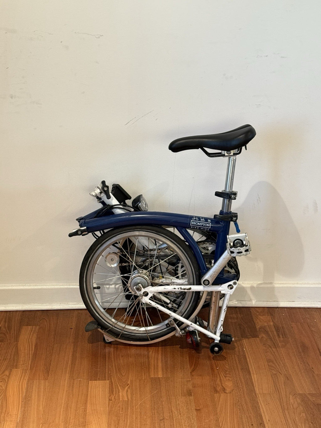 Brompton M3L Folding Bike (C Line) 3 Speed With Dynamo Light In Good Condition!