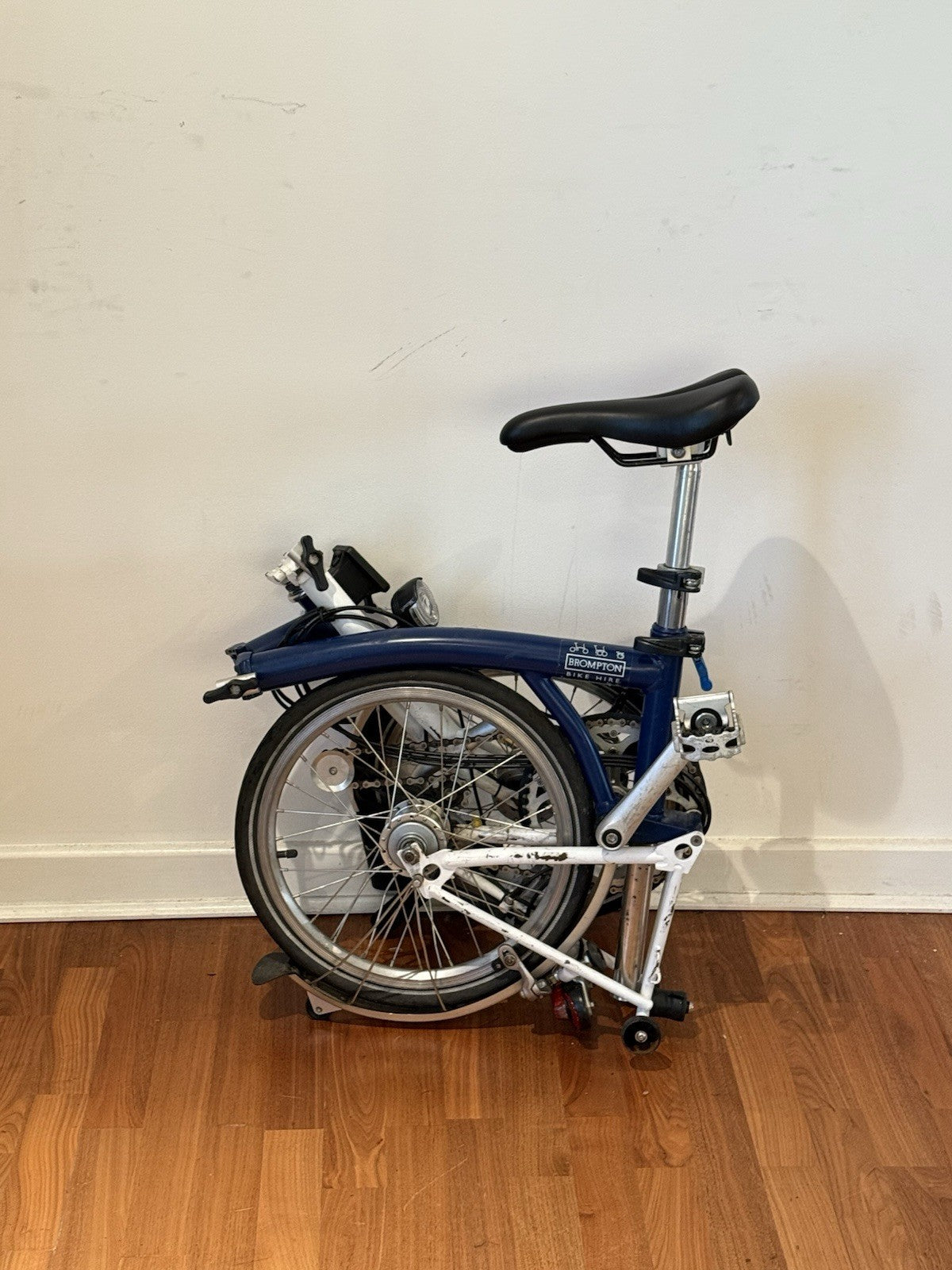 Brompton M3L Folding Bike (C Line) 3 Speed With Dynamo Light In Good Condition!