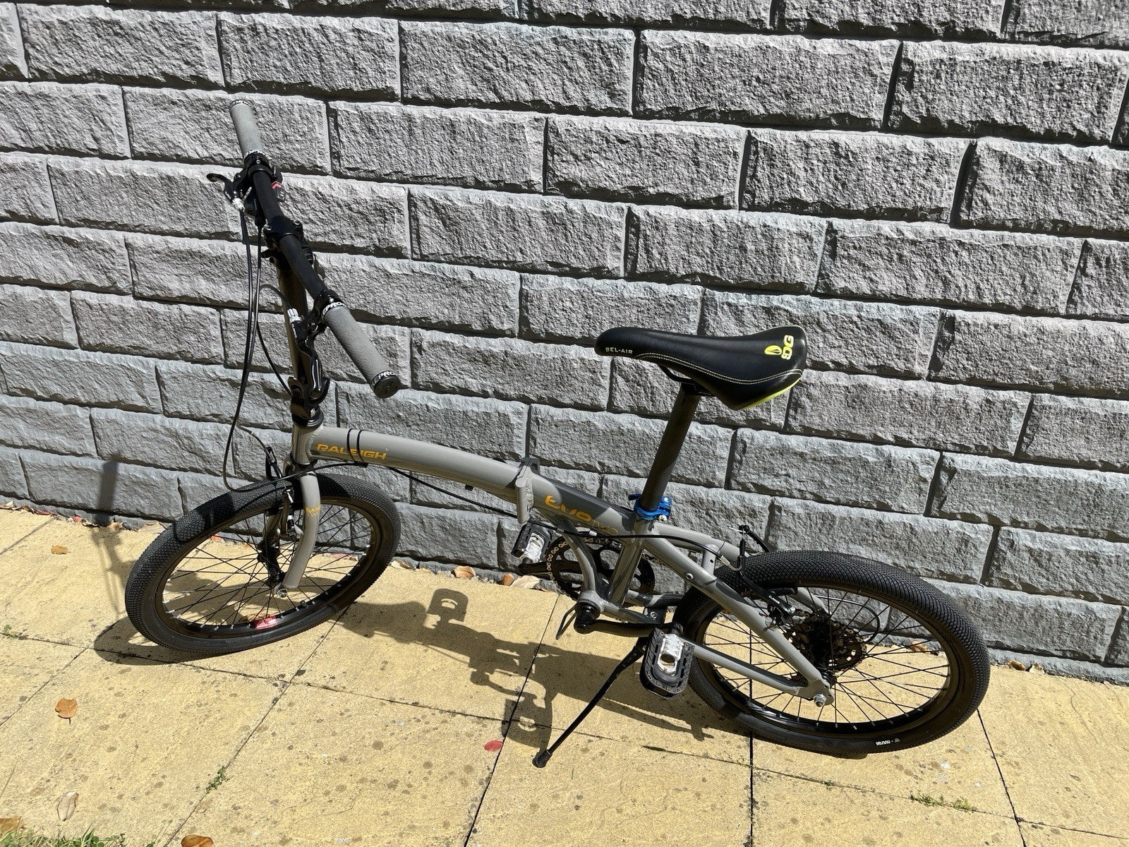 Raleigh Evo 2 Folding Bmx Style Custom Bike Upgraded with Bag & Bits one of one!