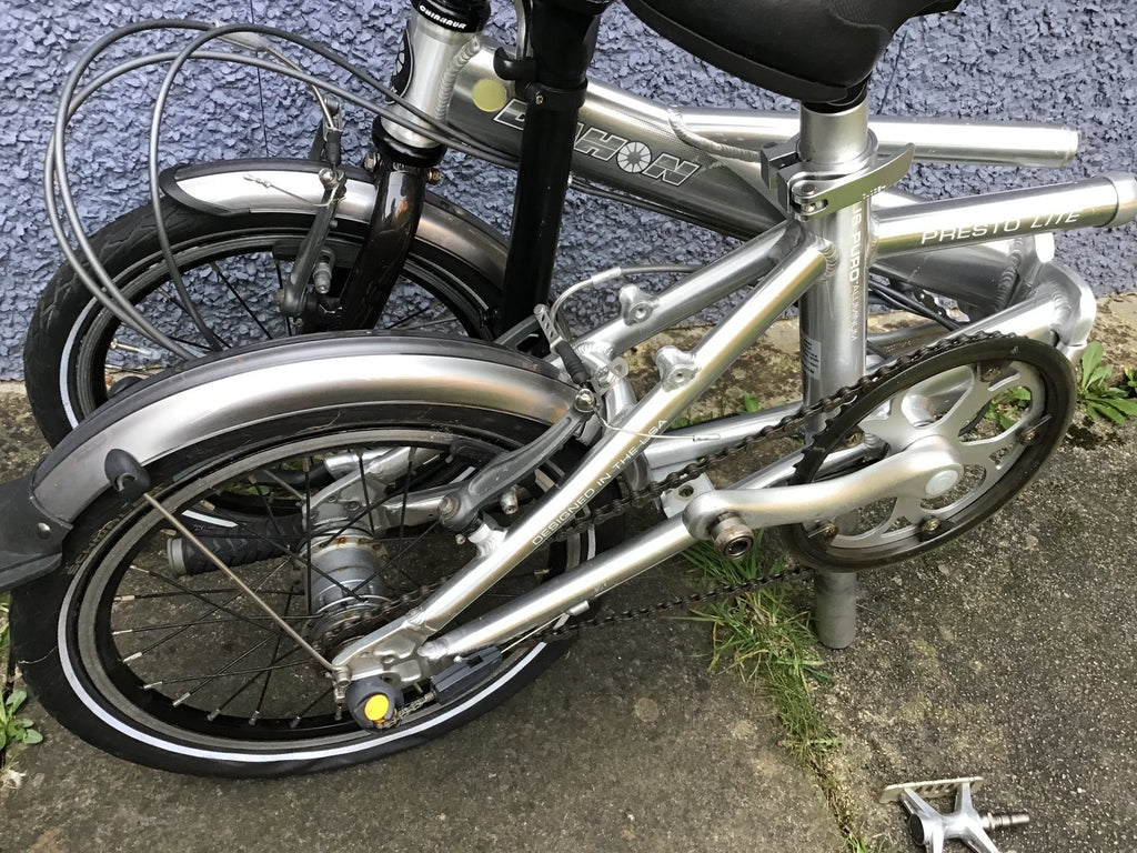 Dahon PrestoLite Lightweight 3-speed Bike w/ Detachable Pedal for Small Storage