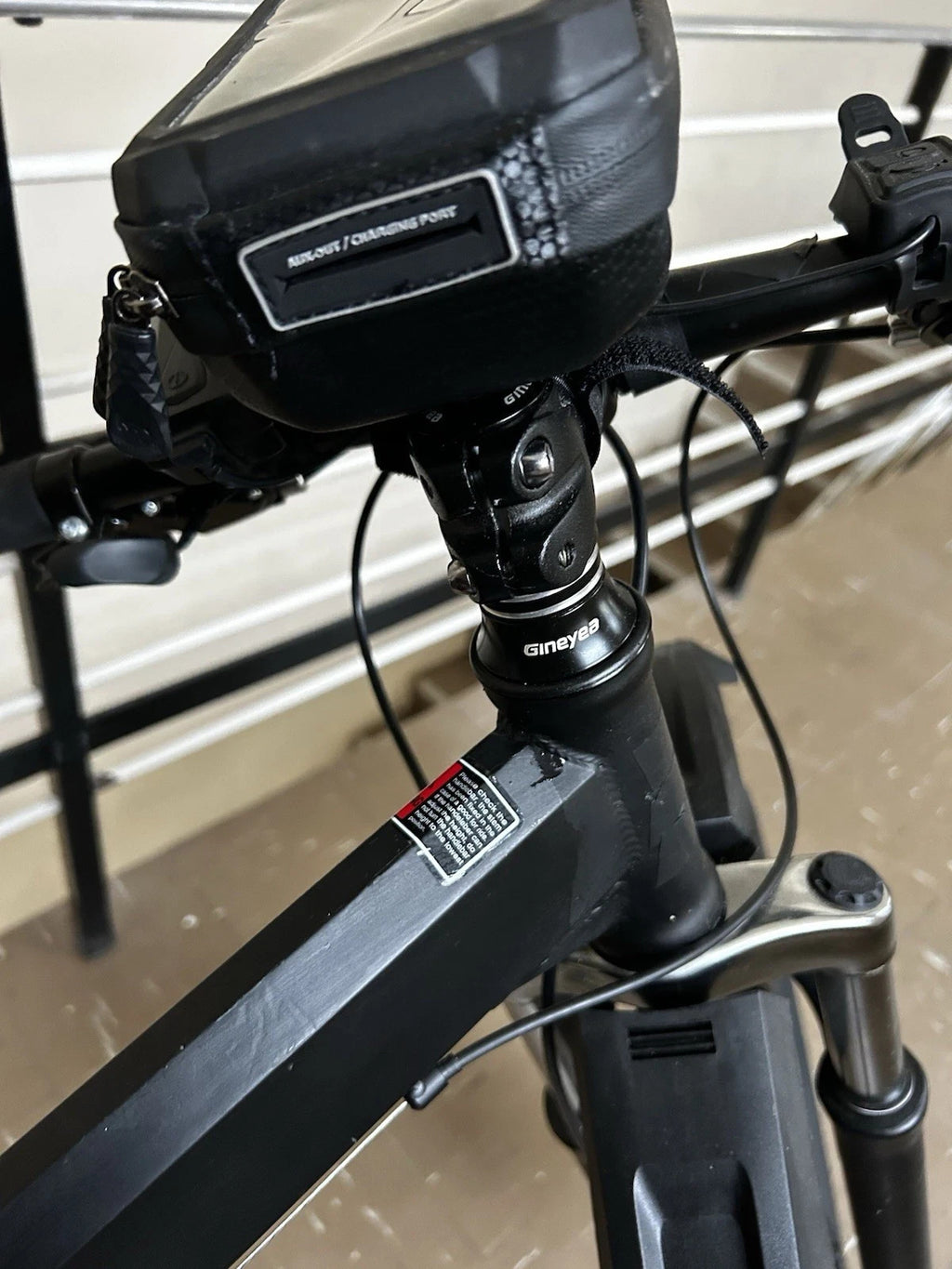Hardly used full suspension 27-inch Folding Mountain bike