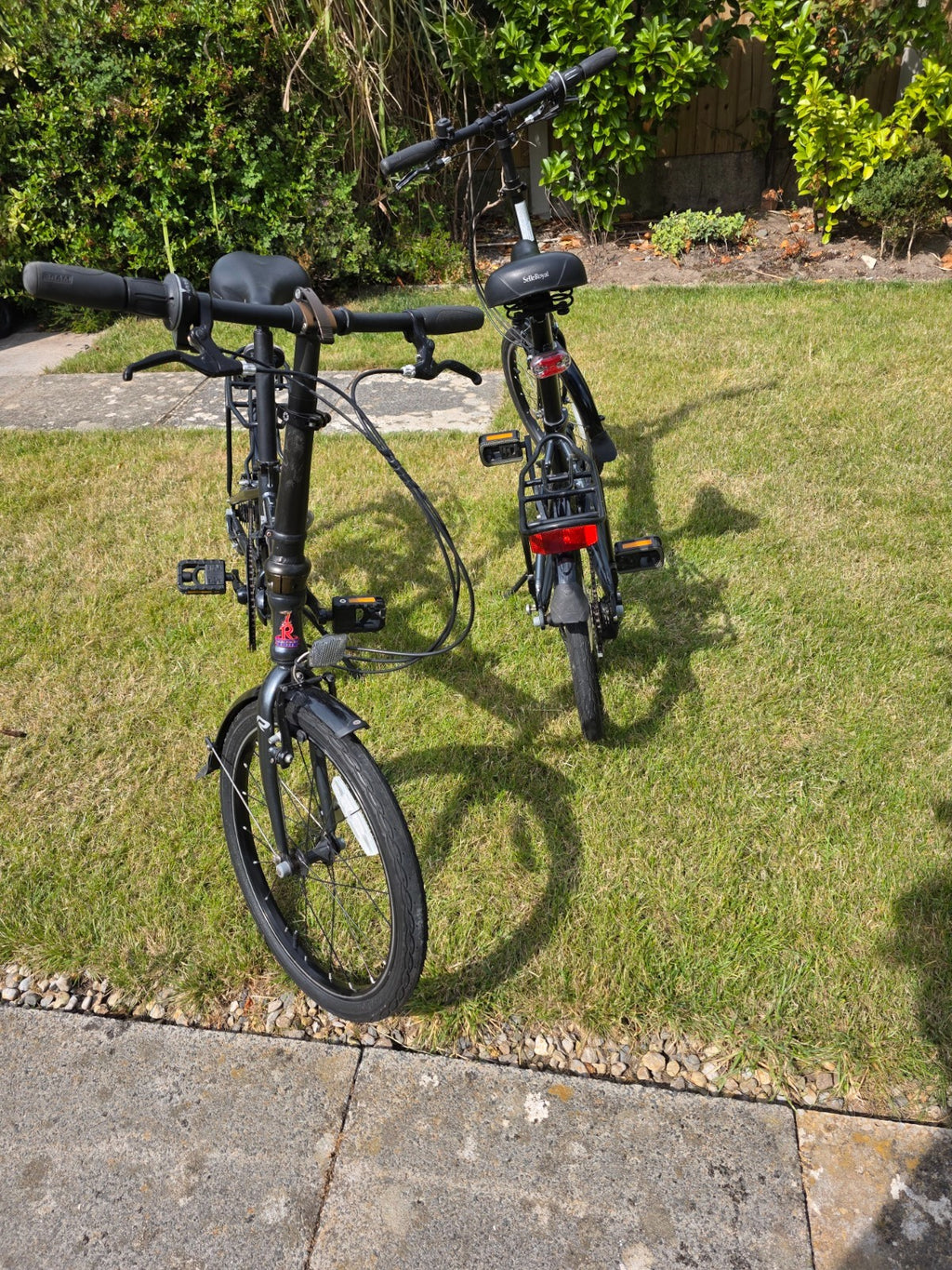 TWO Raligh Boardwalk folding bicycles -very good condition.