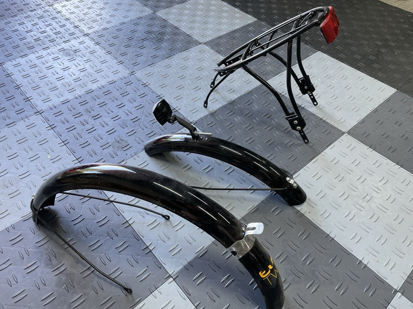 Raleigh Evo 2 Folding Bmx Style Custom Bike Upgraded with Bag & Bits one of one!