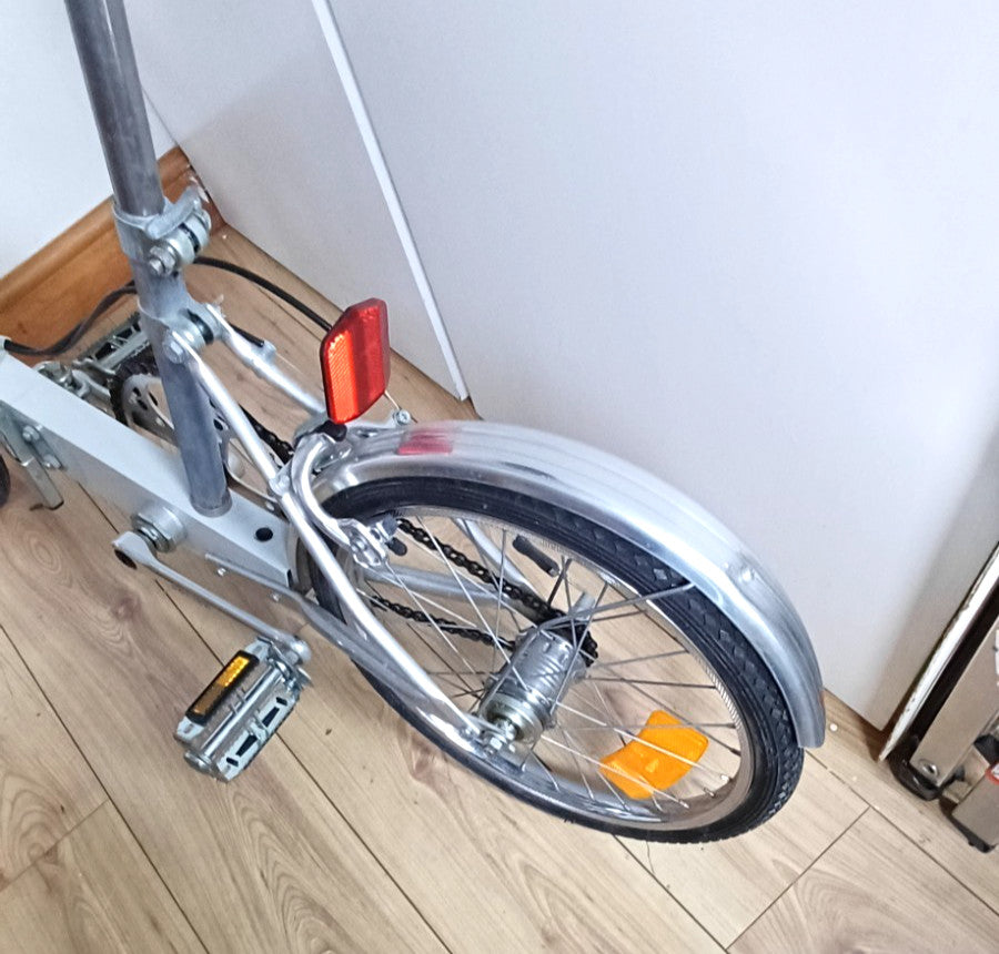 Vintage Bickerton Classic Folding Bike With Original Carrying Bag- Collectible