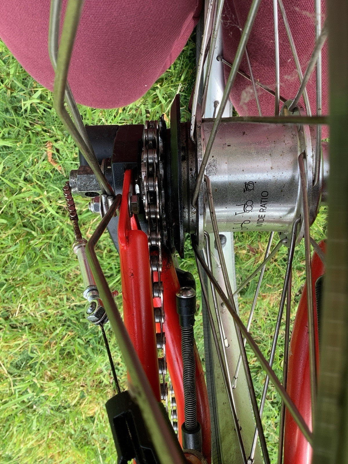 Brompton Folding Bike S-line 6-speed 2018 Model Red Excellent Condition