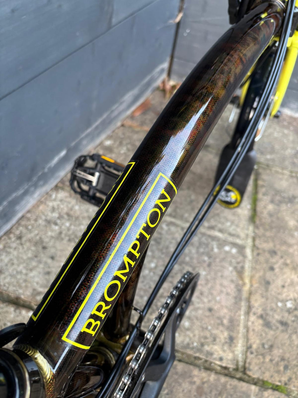 2025 Brompton C Line Tour De France Folding Bicycle 6 Speed - Hardly Used
