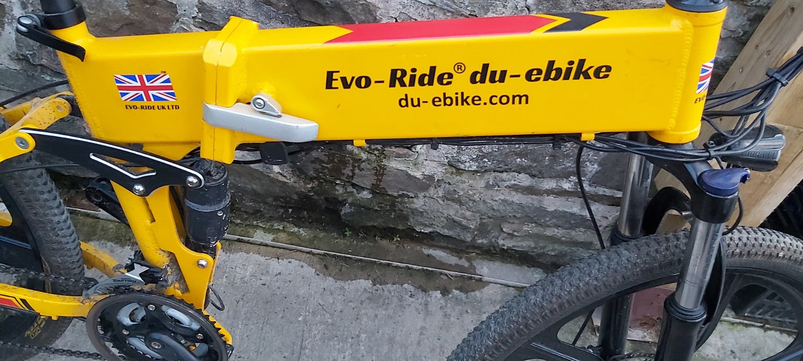 rare foldable mountain bike