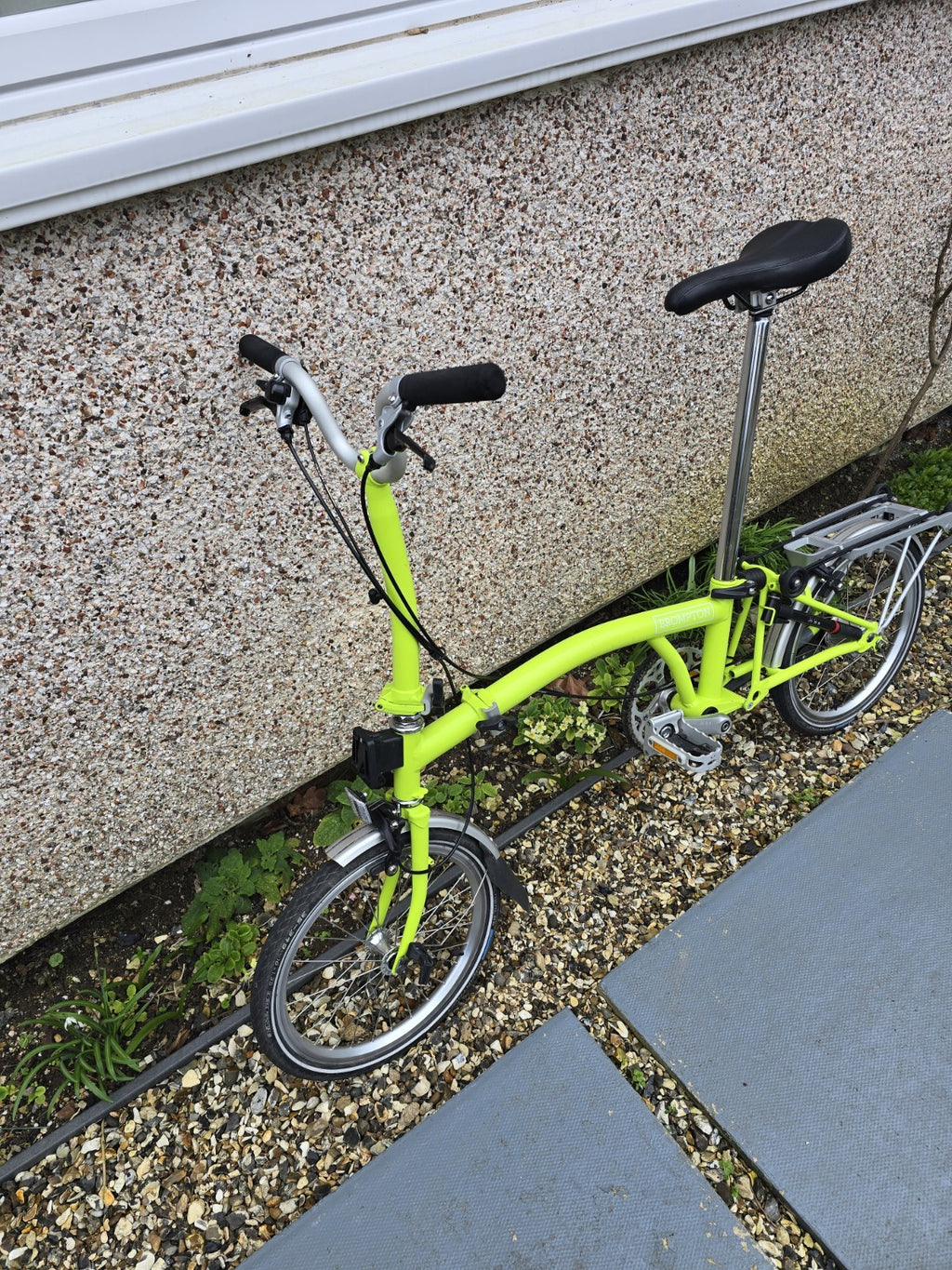 Brompton C Line in Lime green