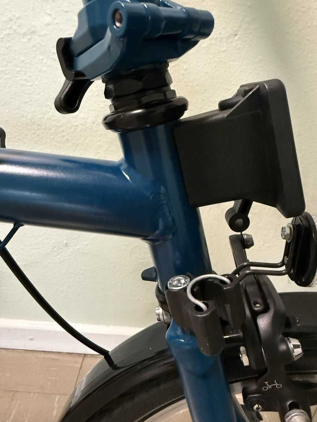 Brompton C Line Explore Mid Handlebar Ocean Blue From 2025 Excellent Condition