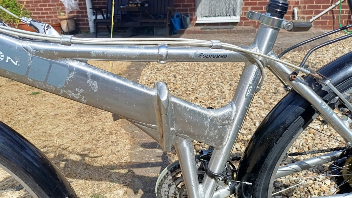 2 X DAHON ESPRESSO FOLDING BIKES