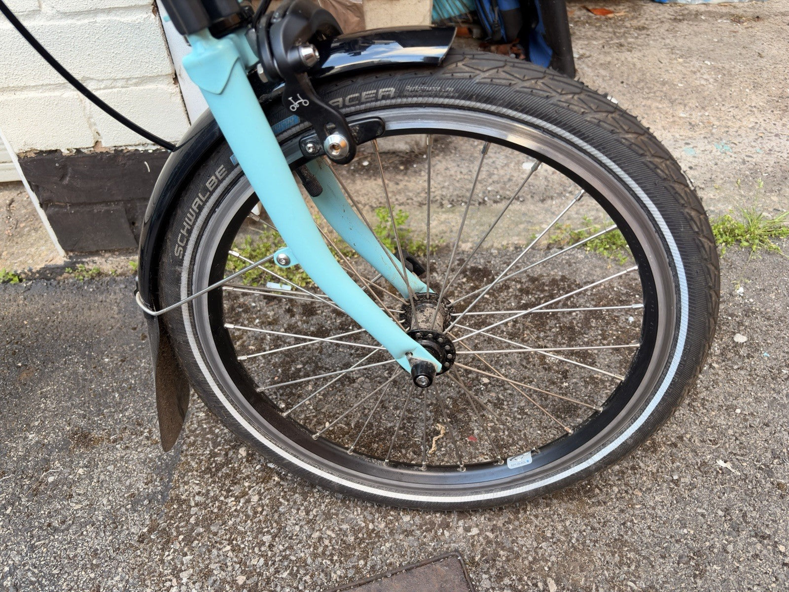 Brompton C Line 12 Speed Black Edition Folding Bike - Good Condition