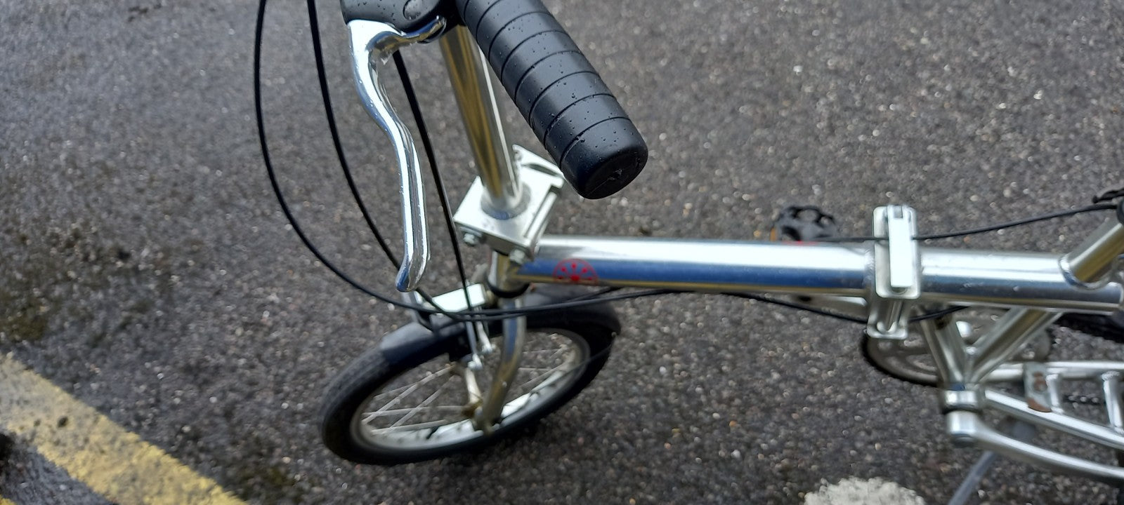 Folding Bike Kentex Silver Colour