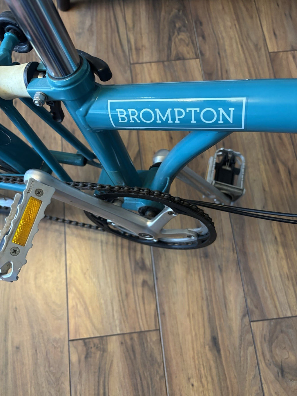 Brompton B75 16" Folding Bike - Blue