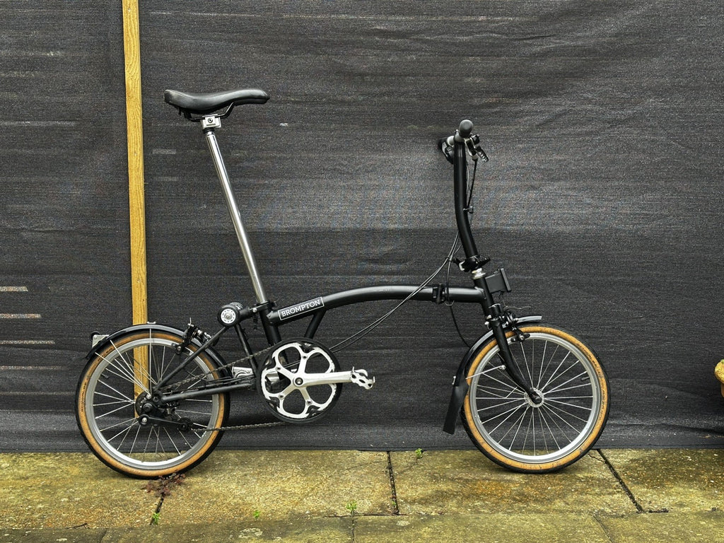 Brompton S2L in Black - 2020 C Line Urban