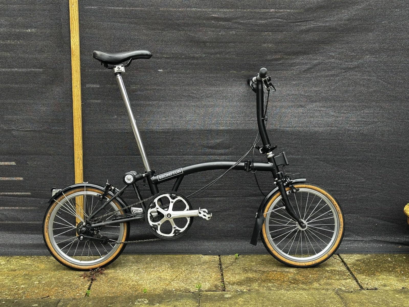 Brompton S2L in Black - 2020 C Line Urban