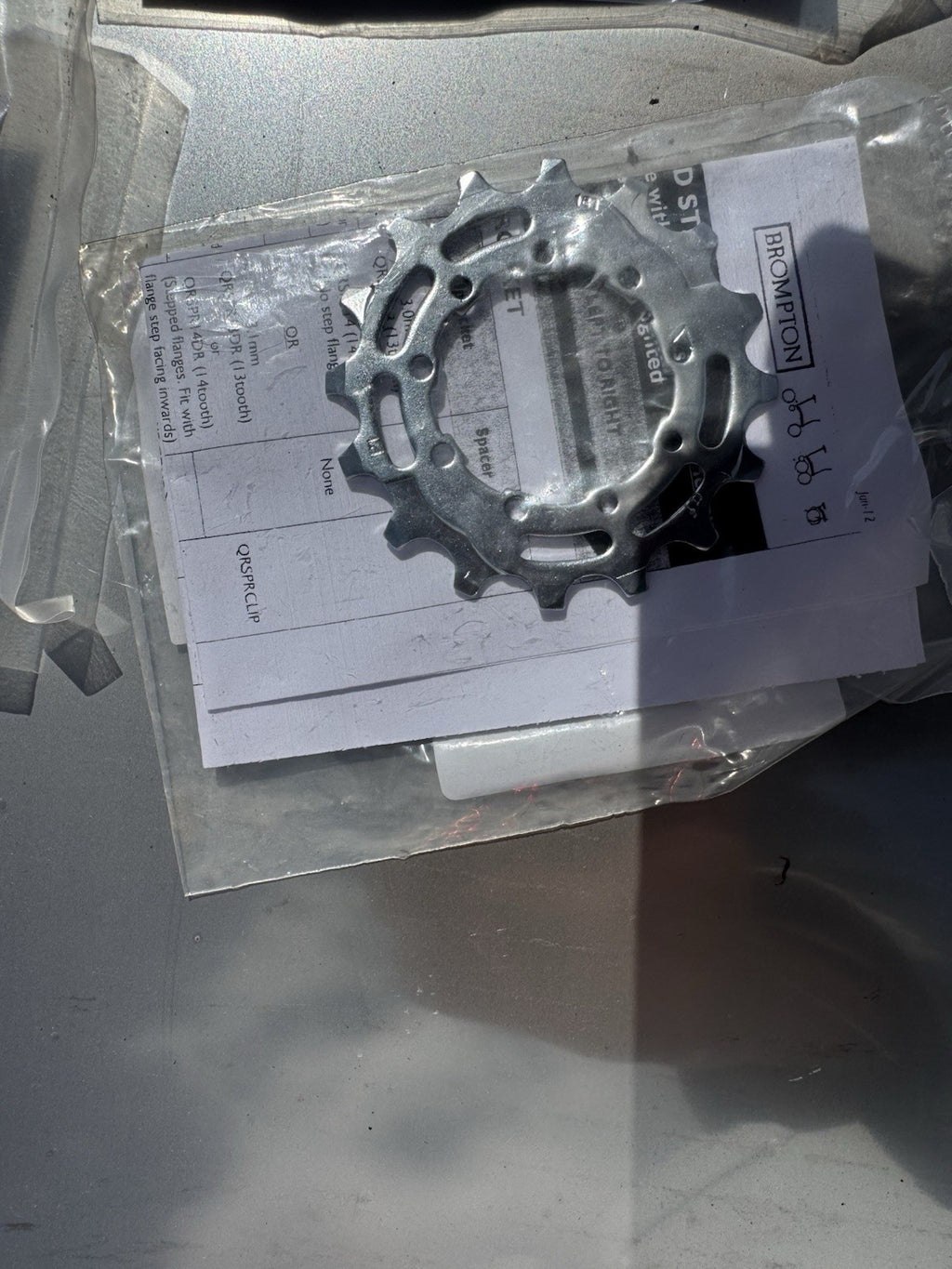 BROMPTON Various Parts Cost £135 - All NEW