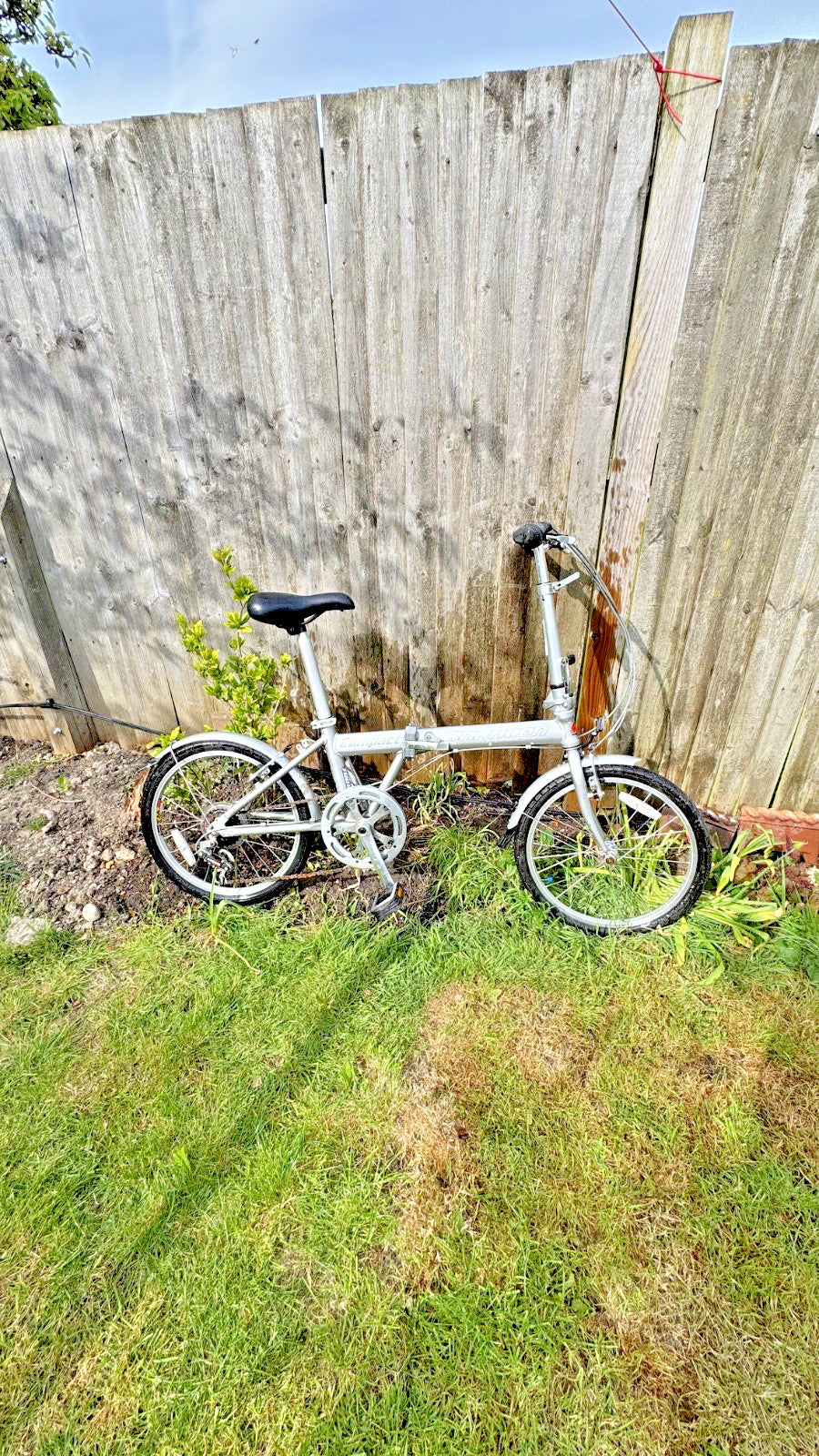 adult folding bike used