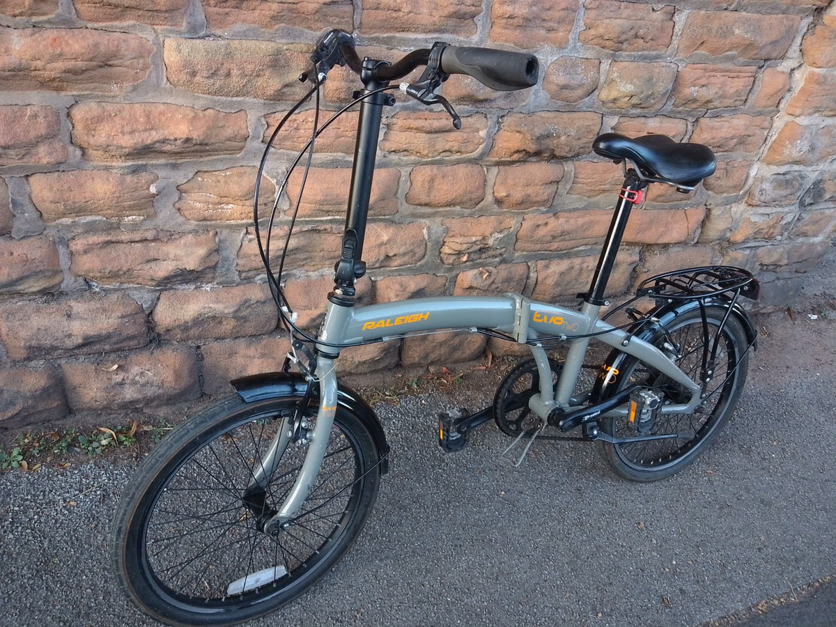 Raleigh Evo-2 Folding Bike - 20 inch wheels – Grey