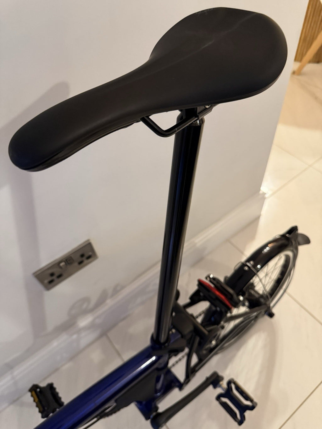 brompton p line 12 speed - Blue Lacquer