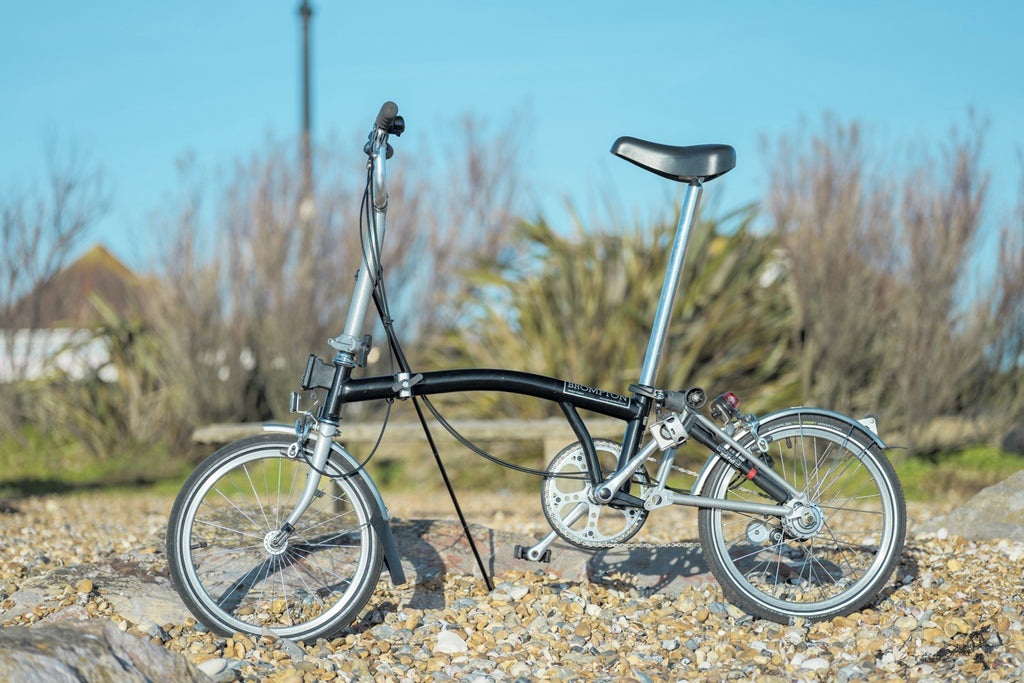 Brompton M3L folding bike, recently serviced, excellent condition