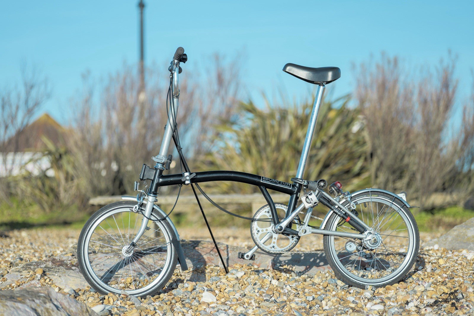 Brompton M3L folding bike, recently serviced, excellent condition