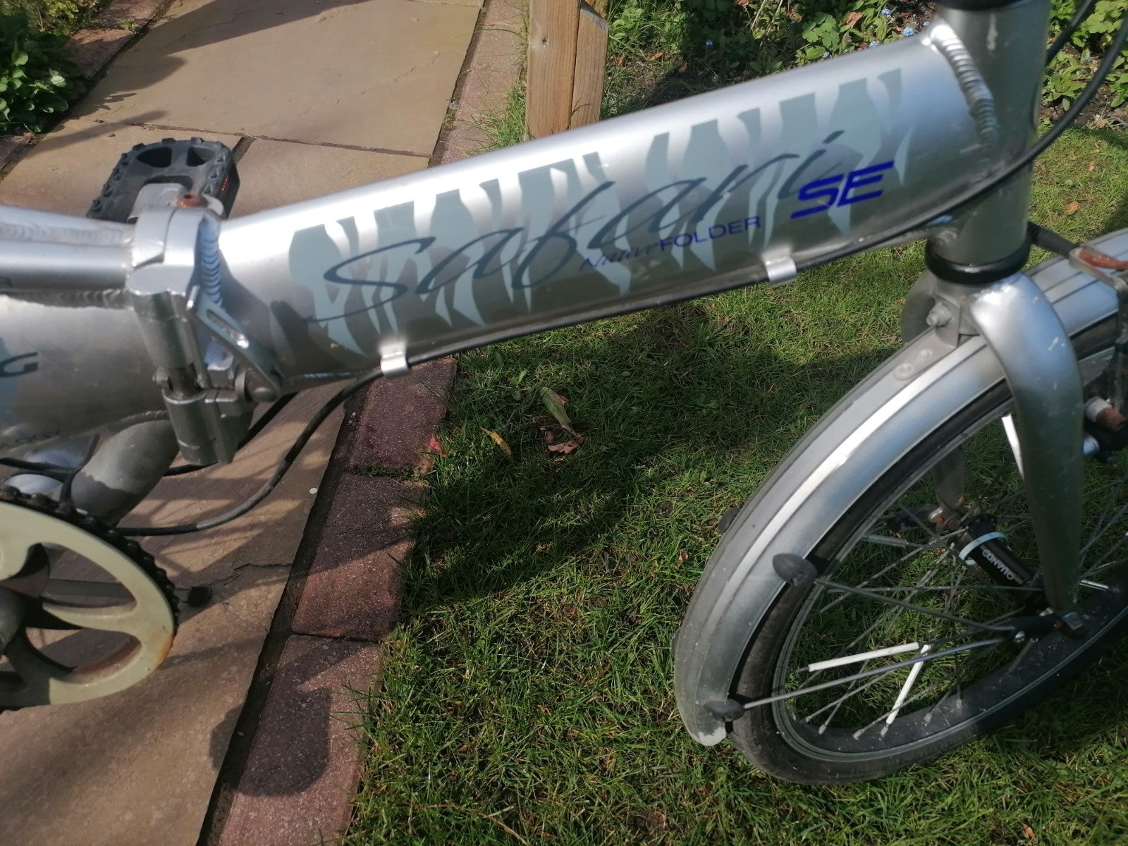 2  Viking Safari Native Folder SE , Alloy frame 20" 6-Speed Folding Bikes Silver