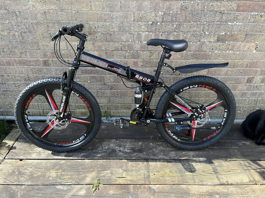 Trioblade 650B foldable bicycle