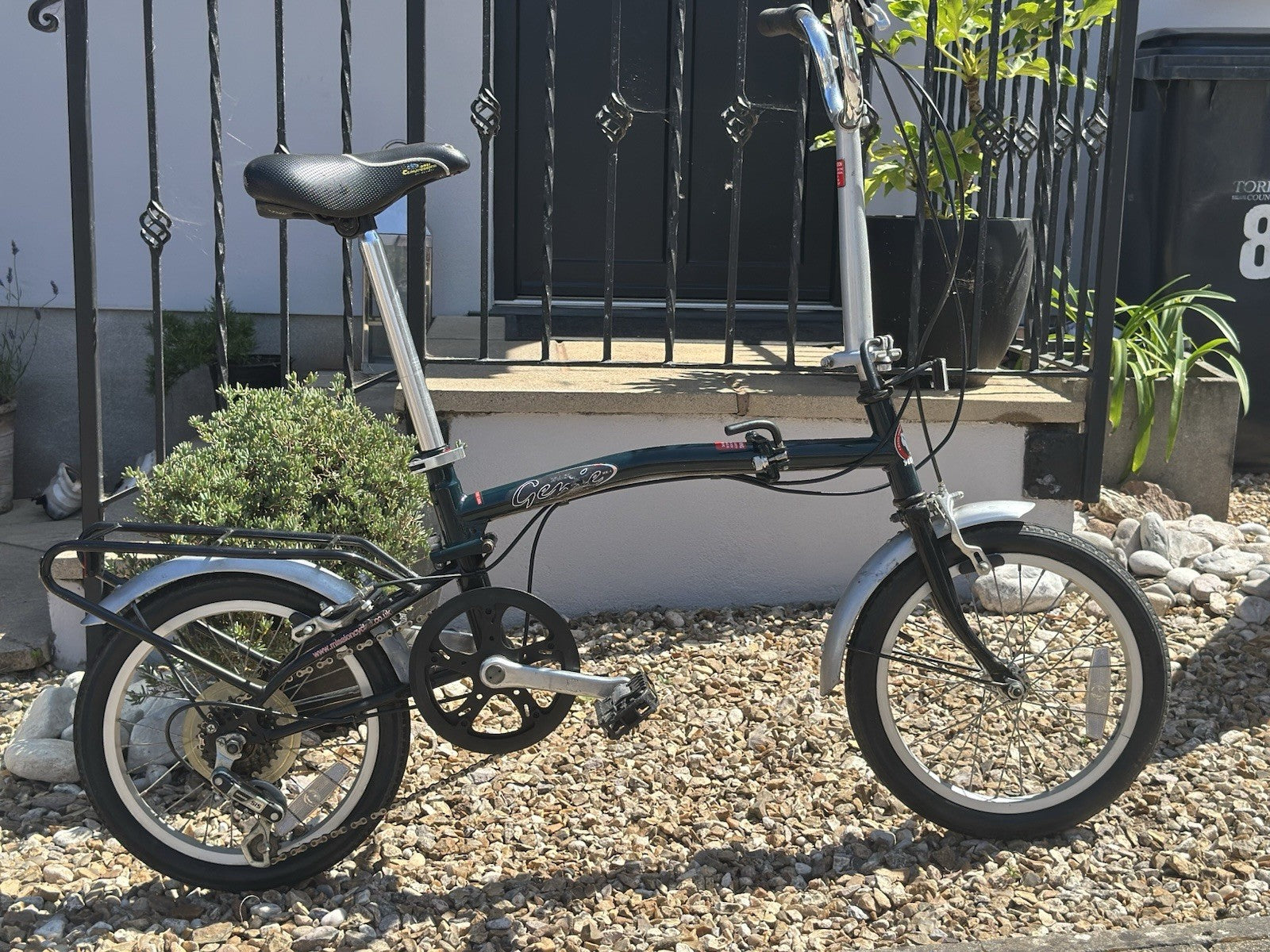 Brompton Style Mission Genie Folding Bike