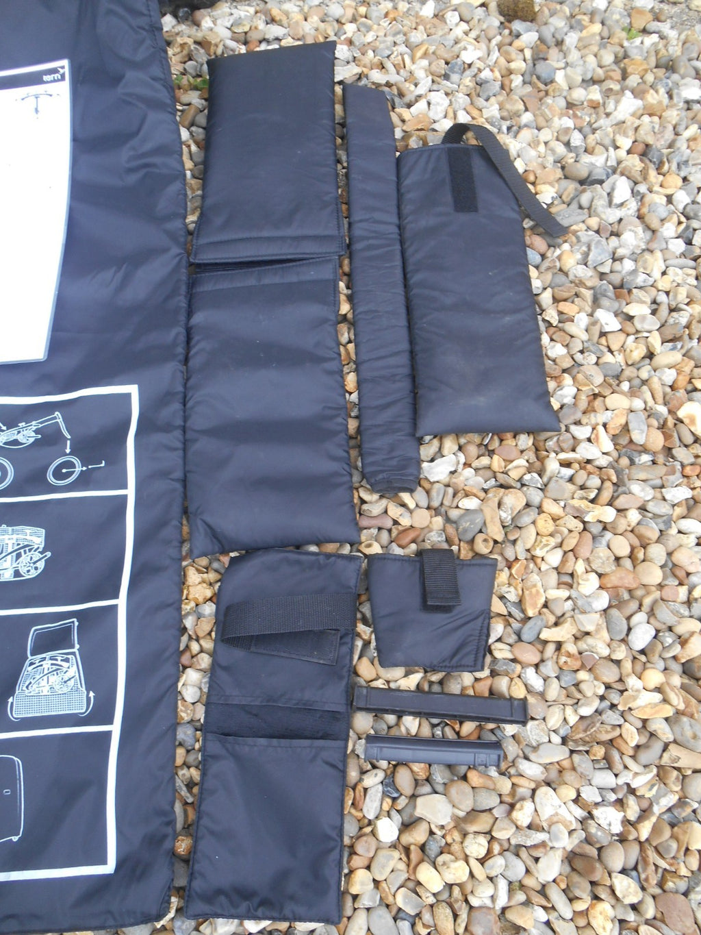 Tern folding bike Flight Suit & Samsonite case for foreign travel with your bike