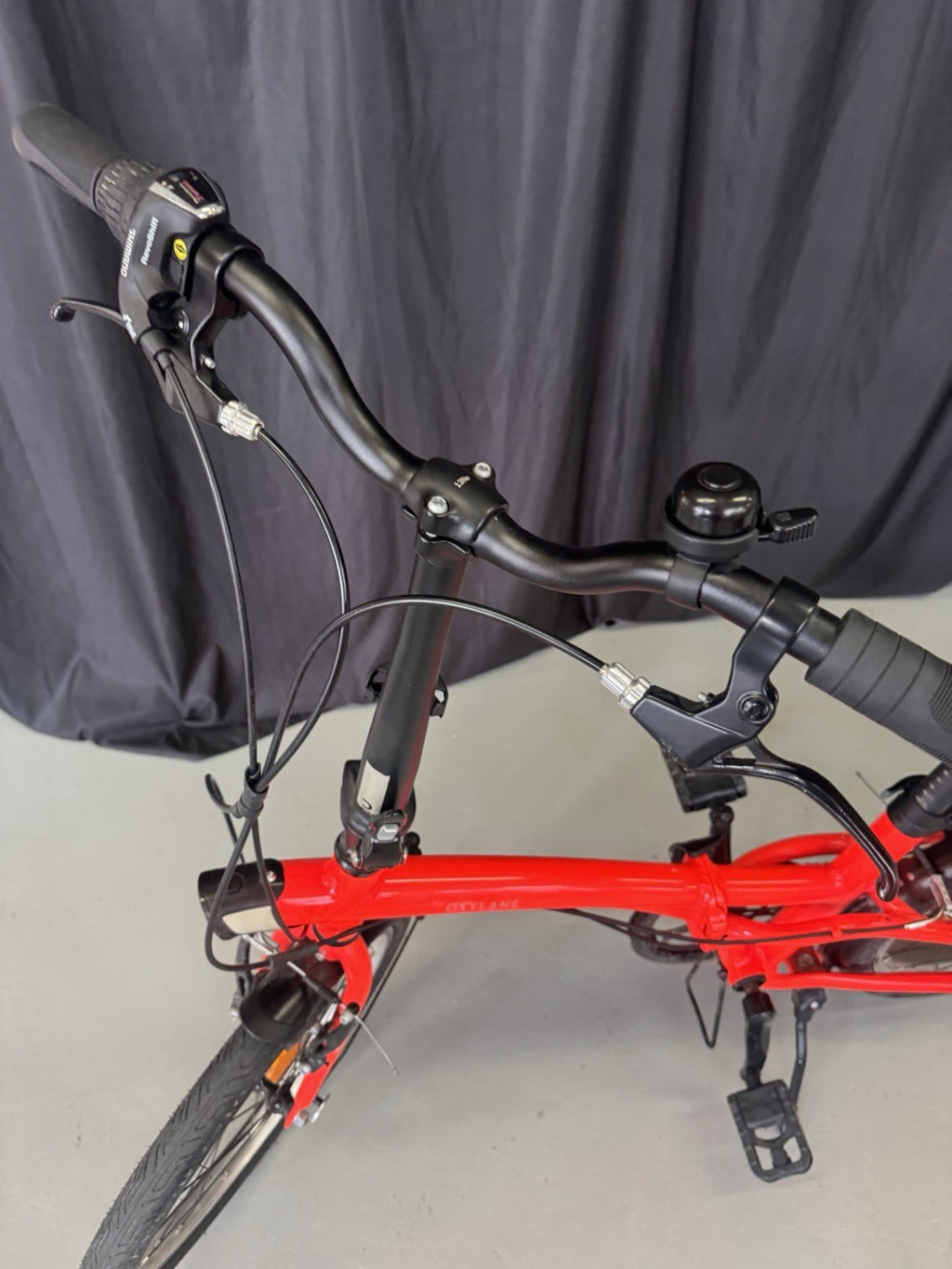 Oxylane Tilt 500 Foldable Bicycle Orange 7-Speed