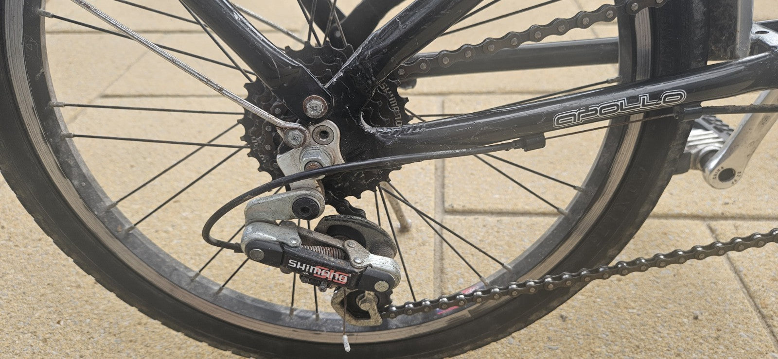Apollo Transition Unisex Folding Bike 6-Speed Gears. Collection only  Chepstow