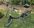 Apollo Contour Unisex Folding Bike 7 Speed, Black, 20" Wheels