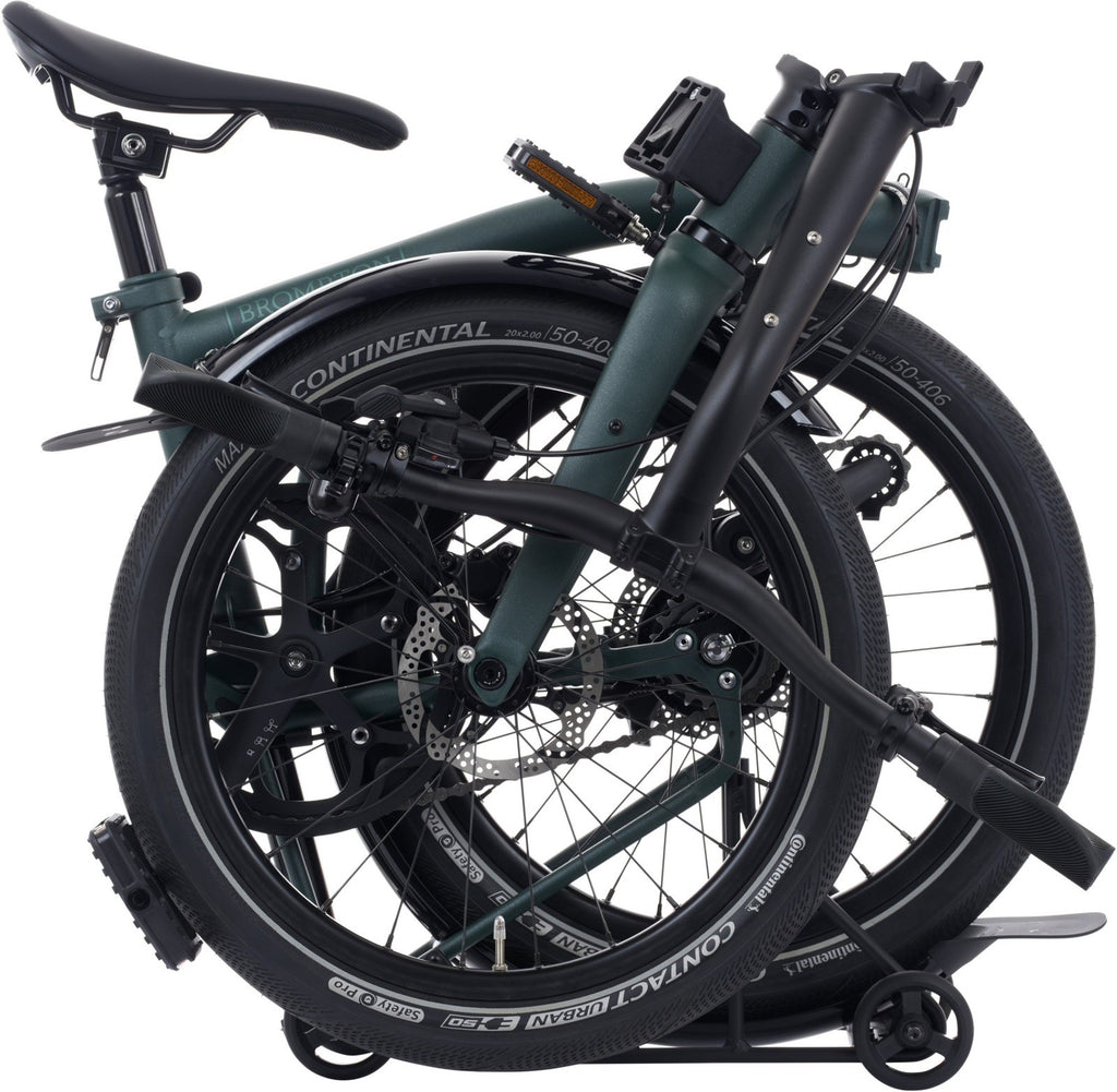 2026 Brompton G Line, 8 speed w Roller Rack - Forest Green - Medium - Brand New
