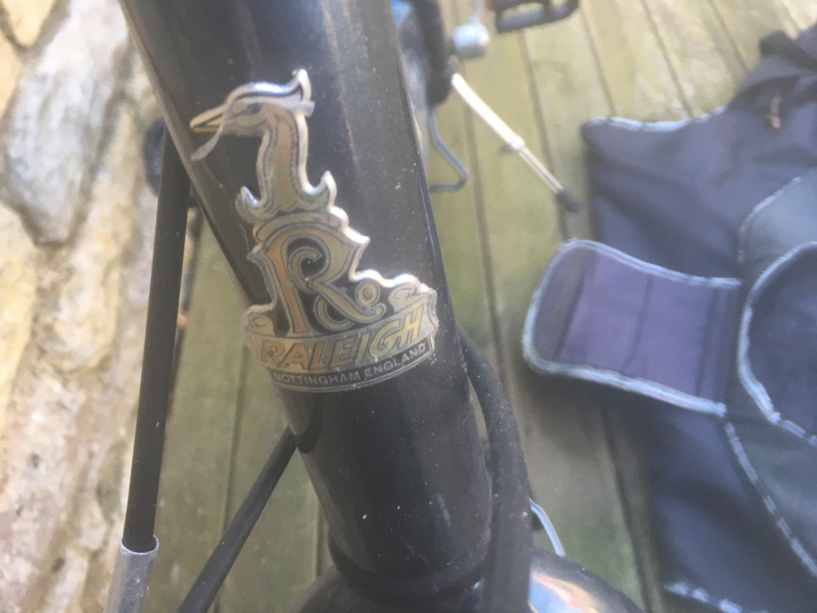 Raleigh Folding Bike plus cover.  Good condition