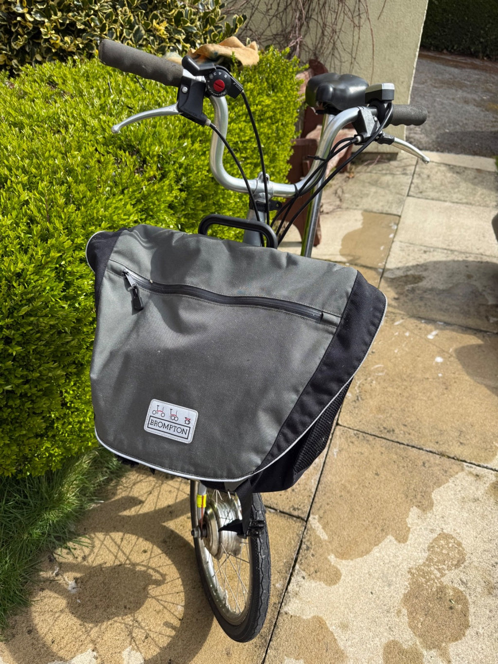 Brompton 5-speed with front-wheel drive