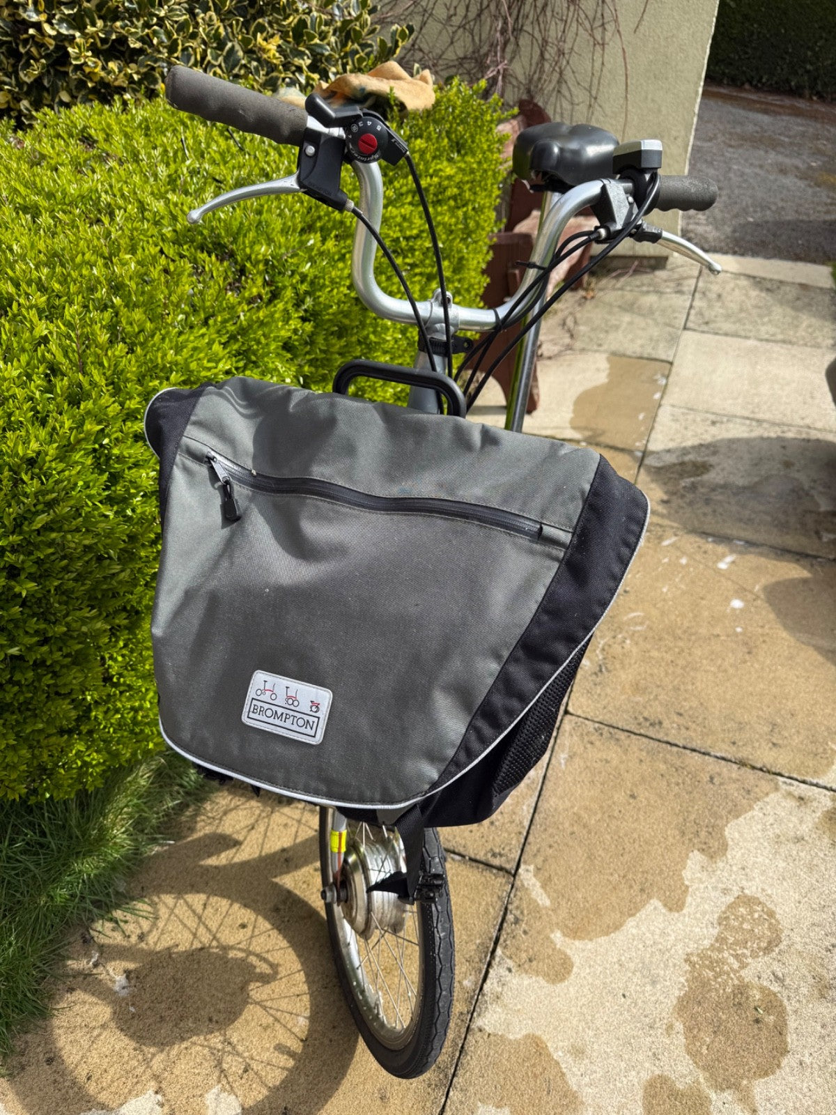 Brompton 5-speed with front-wheel drive