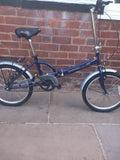 Apollo Folding Bike 20" Wheel Excellent Condition Just Serviced