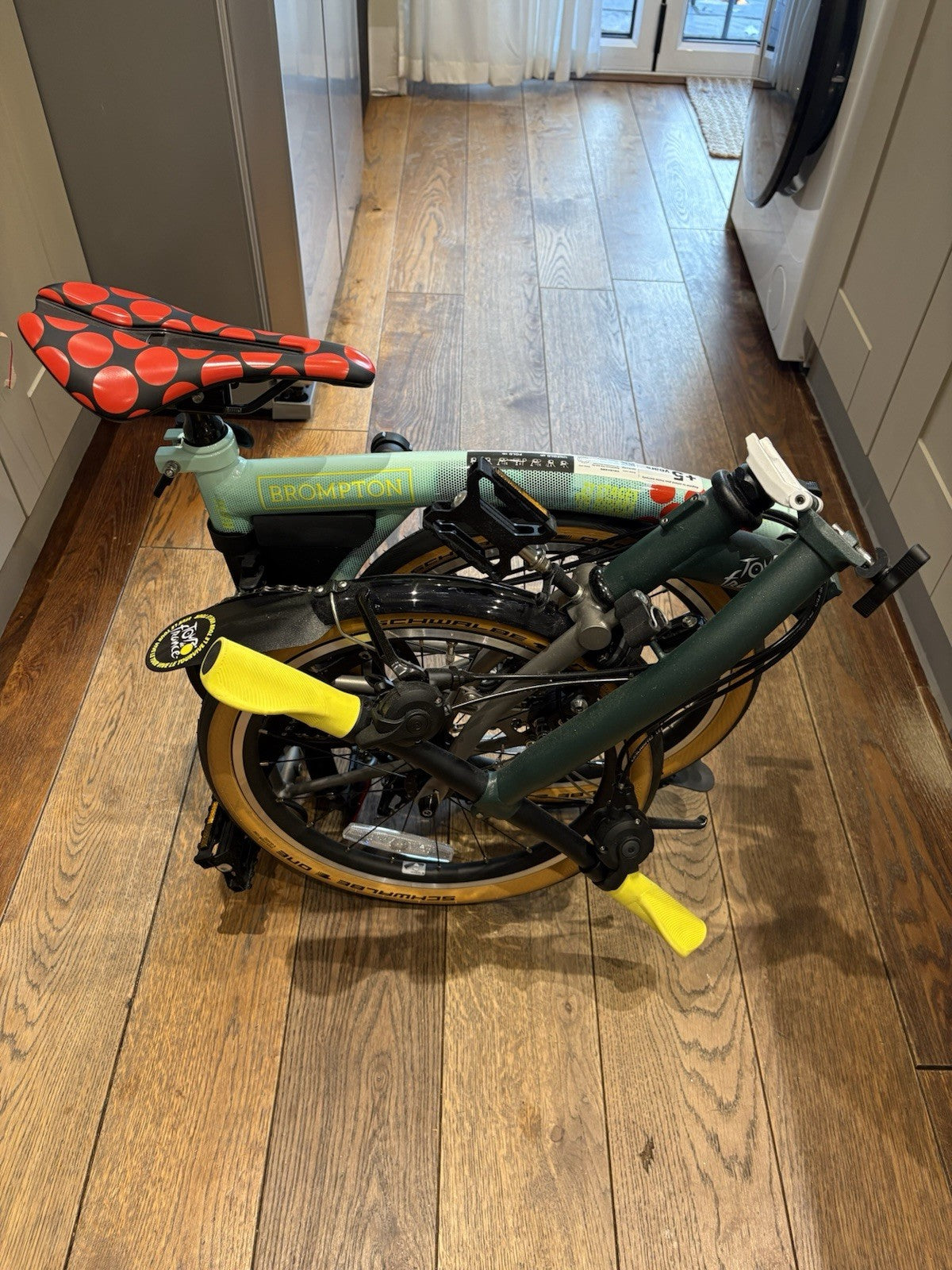 Brompton X Tour De France P line 12 speed shifting