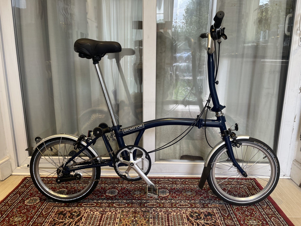 Brompton M3L Folding Bike SERVICED CONDITION ✅ FREE & FAST DELIVERY 📦 🚚