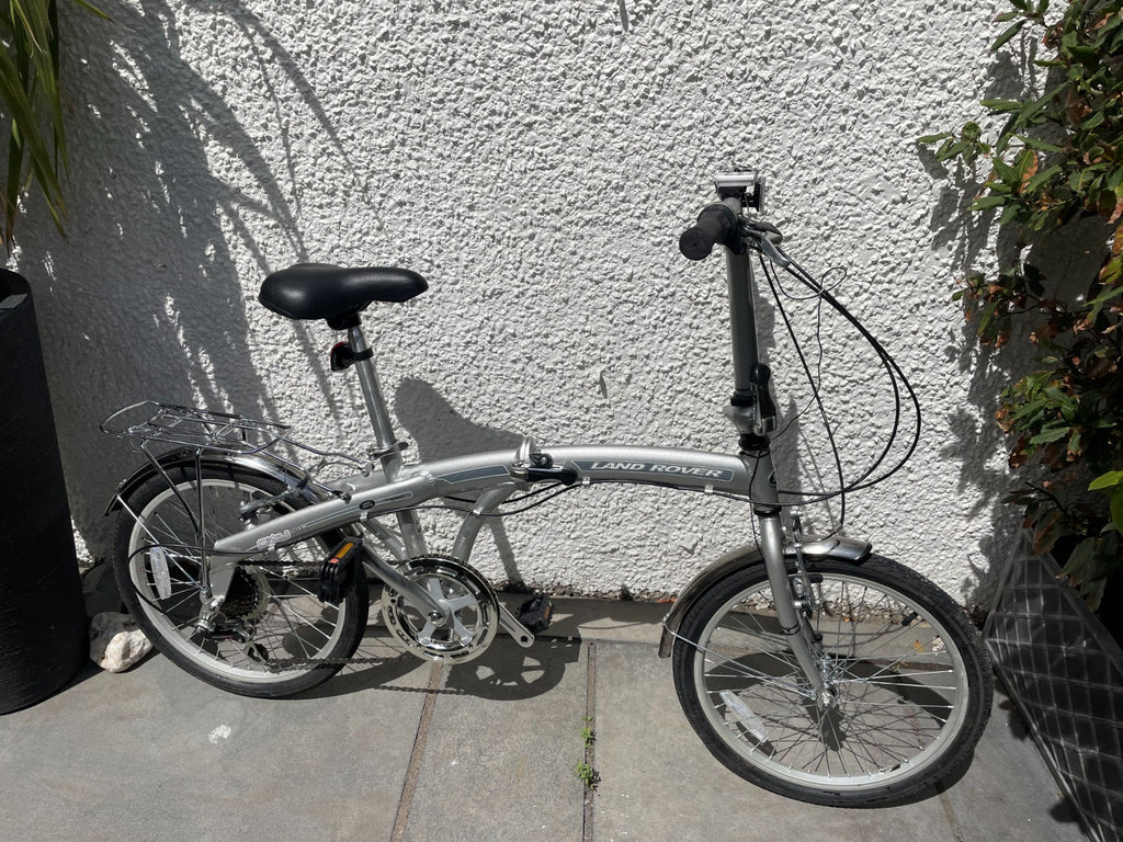2 x Land Rover City Lite Folding Bikes 6 Speed, Excellent condition -