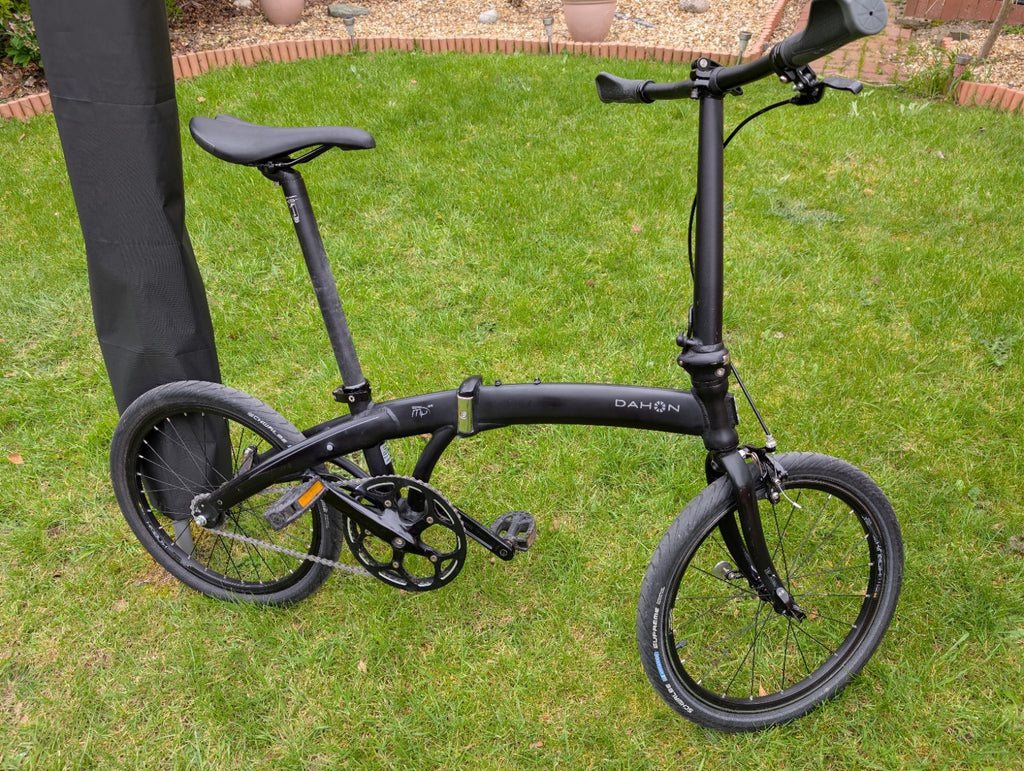 Dahon Mu Uno Black Folding Bike Single Speed Coaster Brake 9kg One Owner VGC