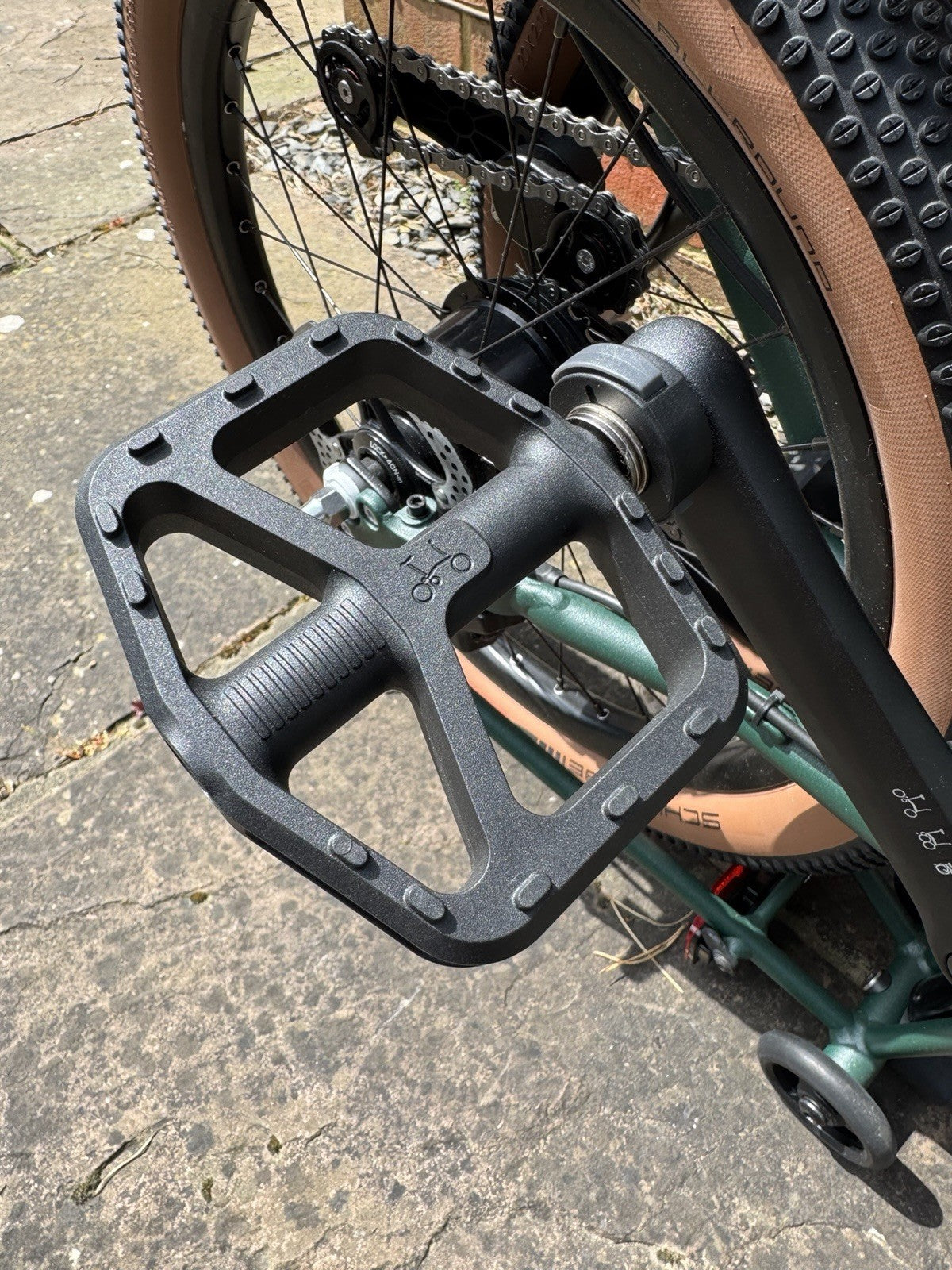 Unused, Brompton G-Line Folding Bike, Large, Forest Green