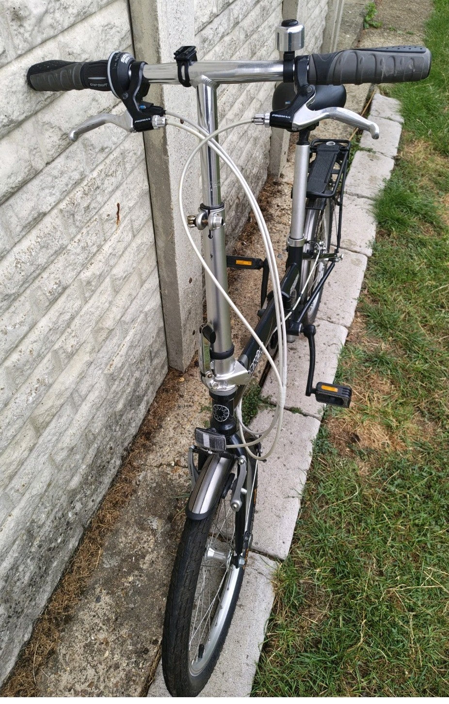 Used Dahon Speed Folding Adult Commuter Bike - 7 Gears Grey Finish