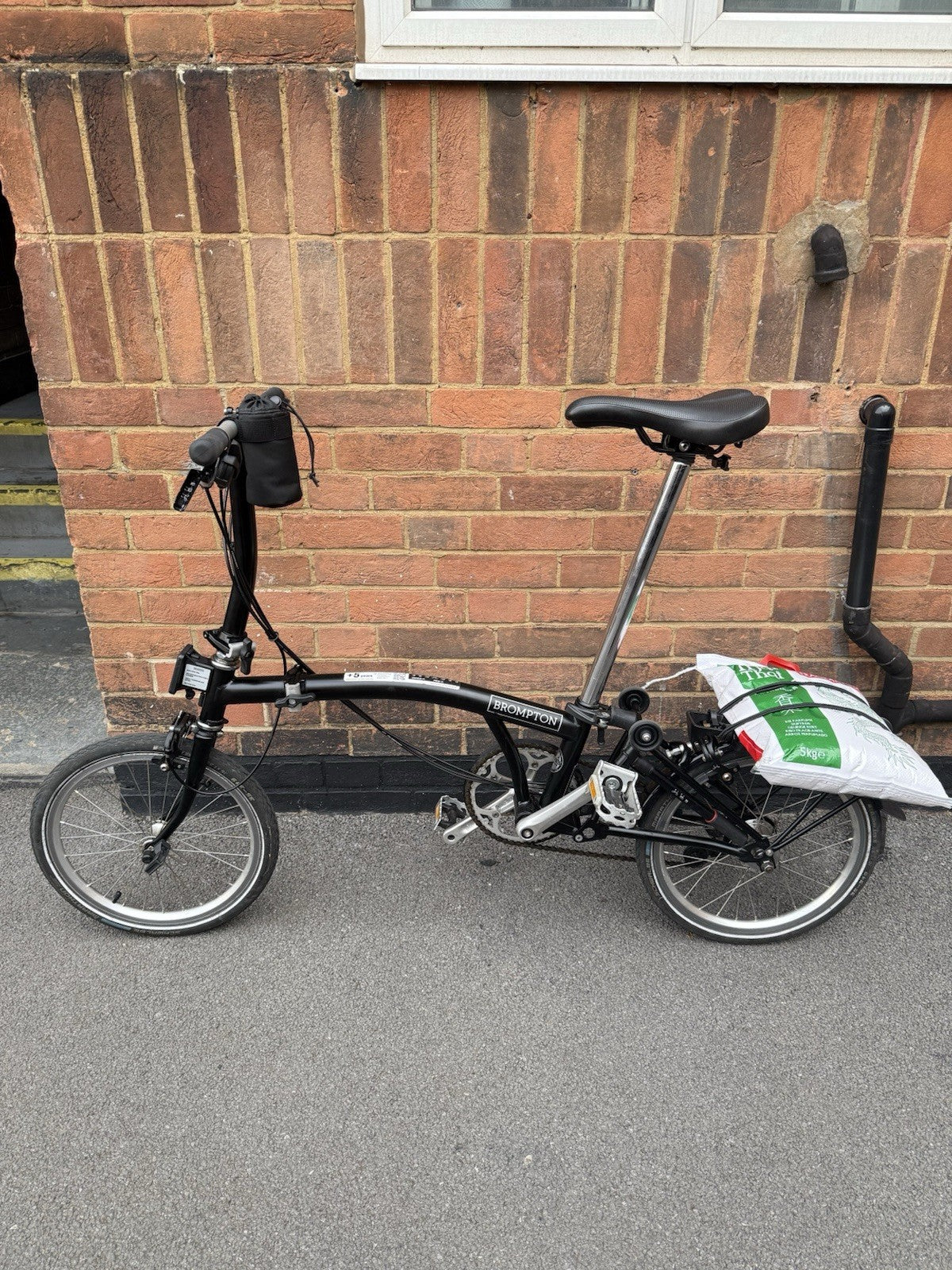 Brompton Folding Bike S6L Matte Black