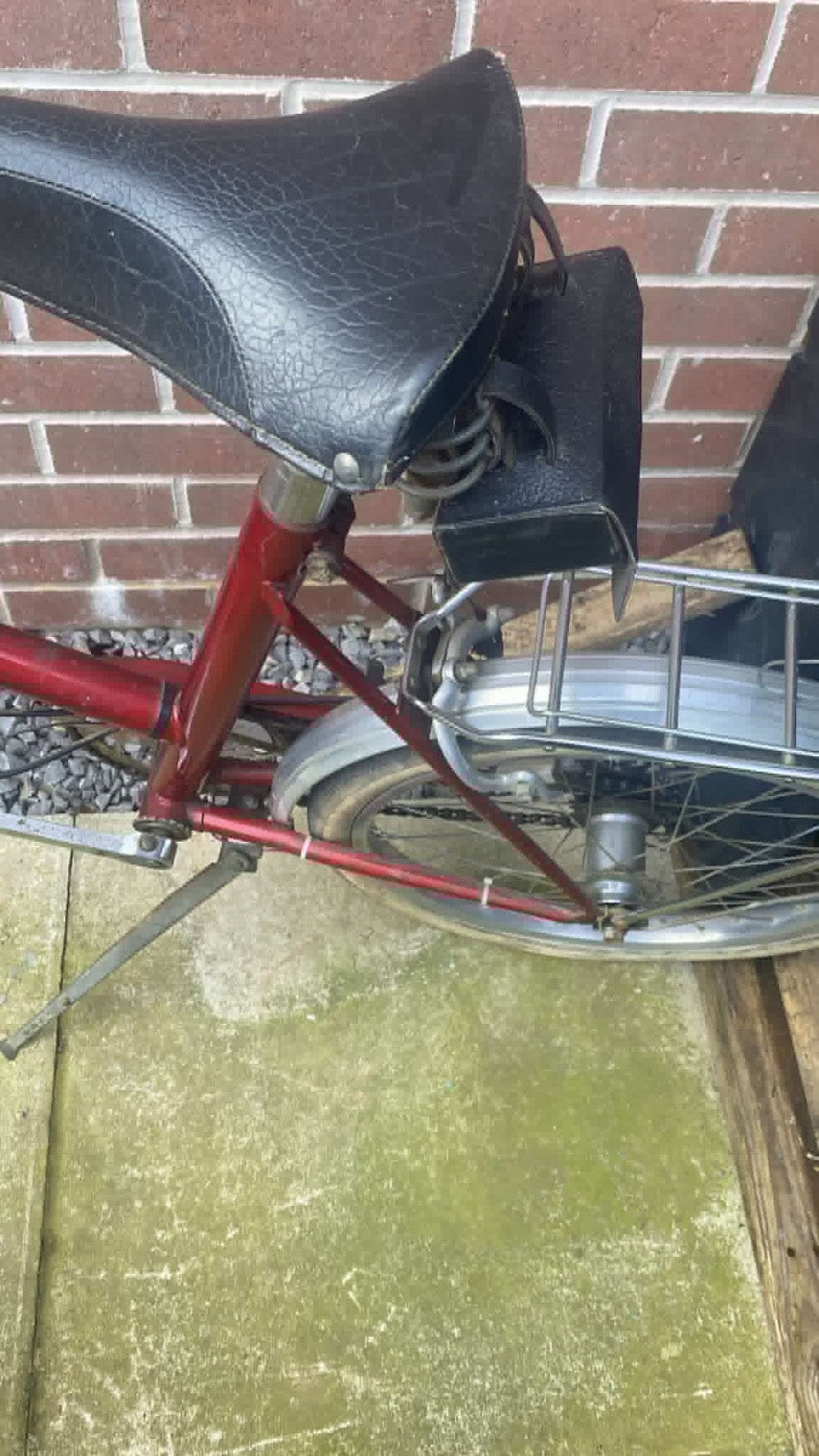 Vintage Foldable Trekker Bike Red