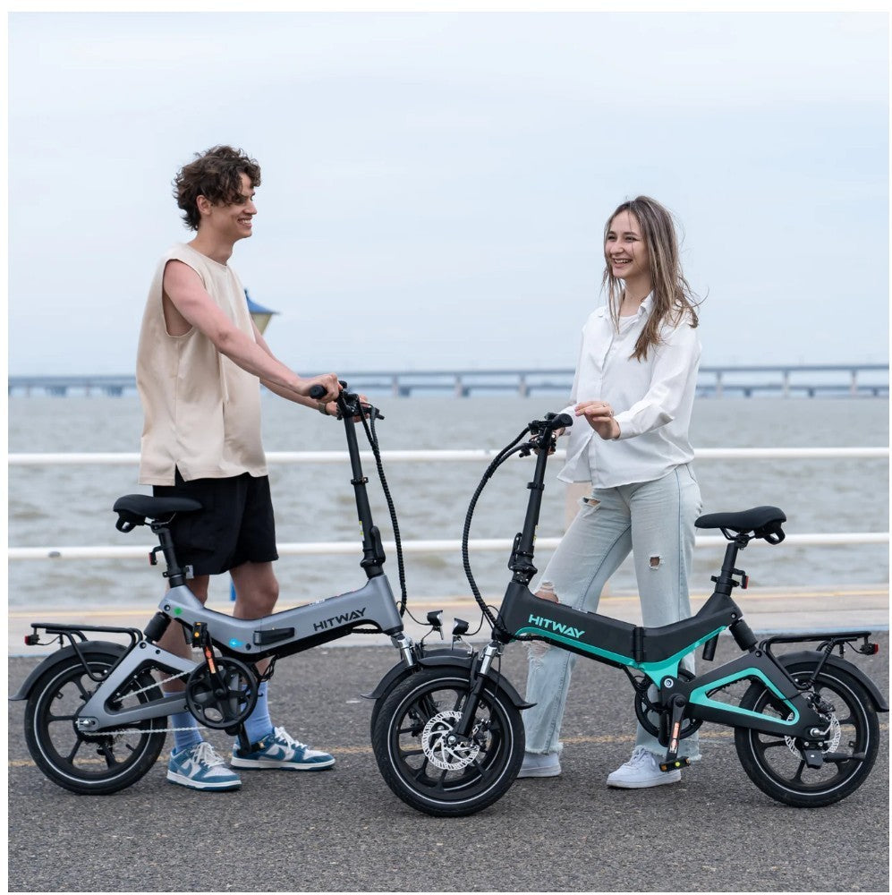 Hitway BK2 Folding City Bike 16" - Grey