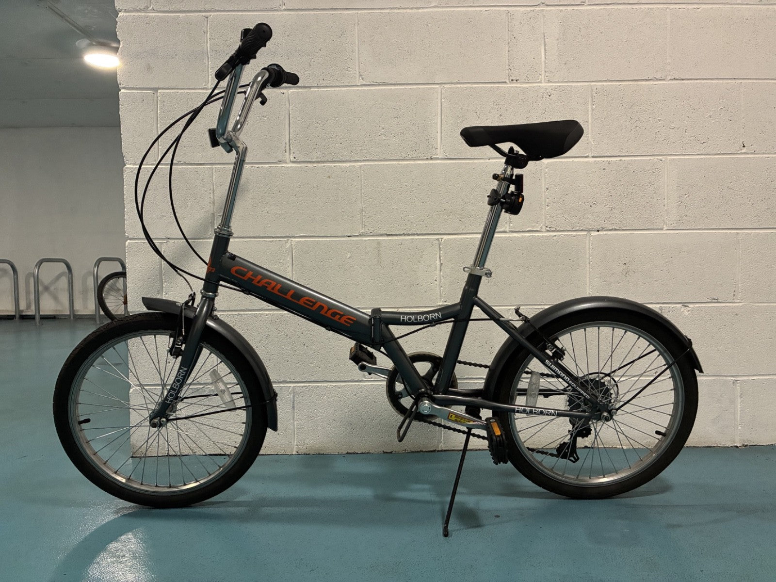 Challenge Holborn 20" Wheel Folding Bike Silver