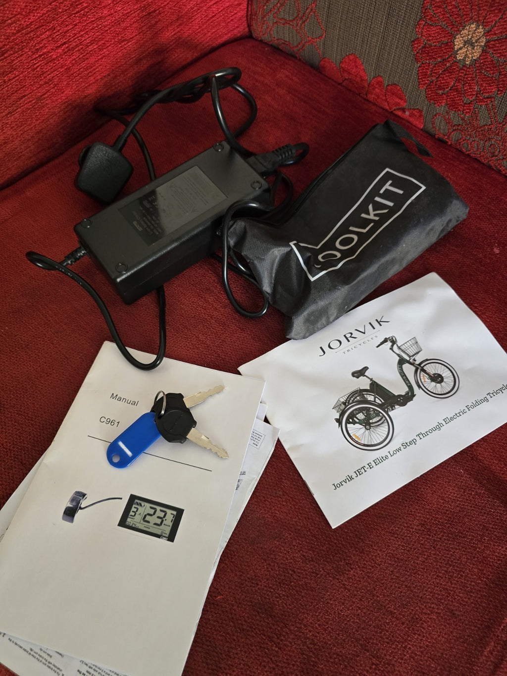 Jorvik Folding Electric Tricycle Electric Trike