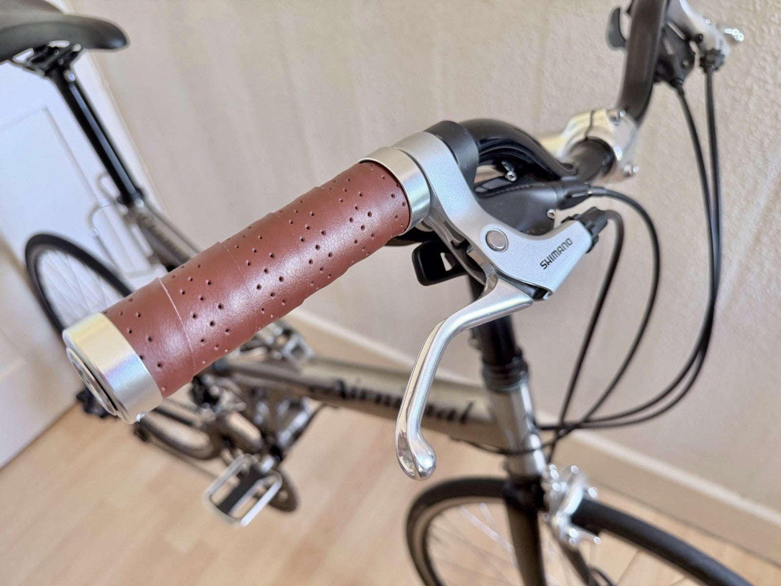 Airnimal Chameleon Folding Bike. Very Rare Naked Lacquer Finish. Stunning!